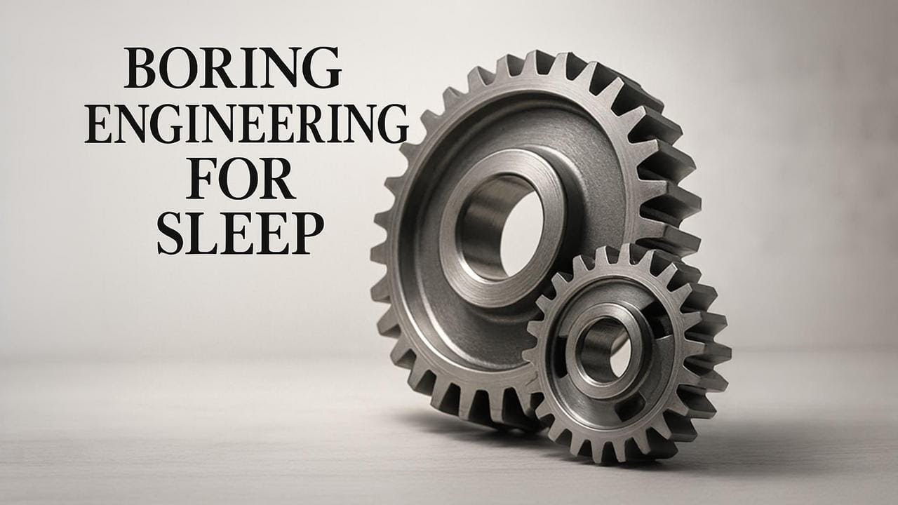 The Secret Mechanics of Gear Ratios | Boring Engineering for Sleep