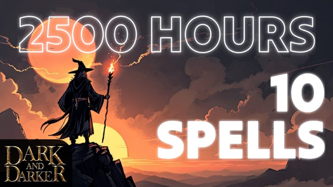 How a 2500 Hour WIZARD Plays SOLOS - Dark and Darker