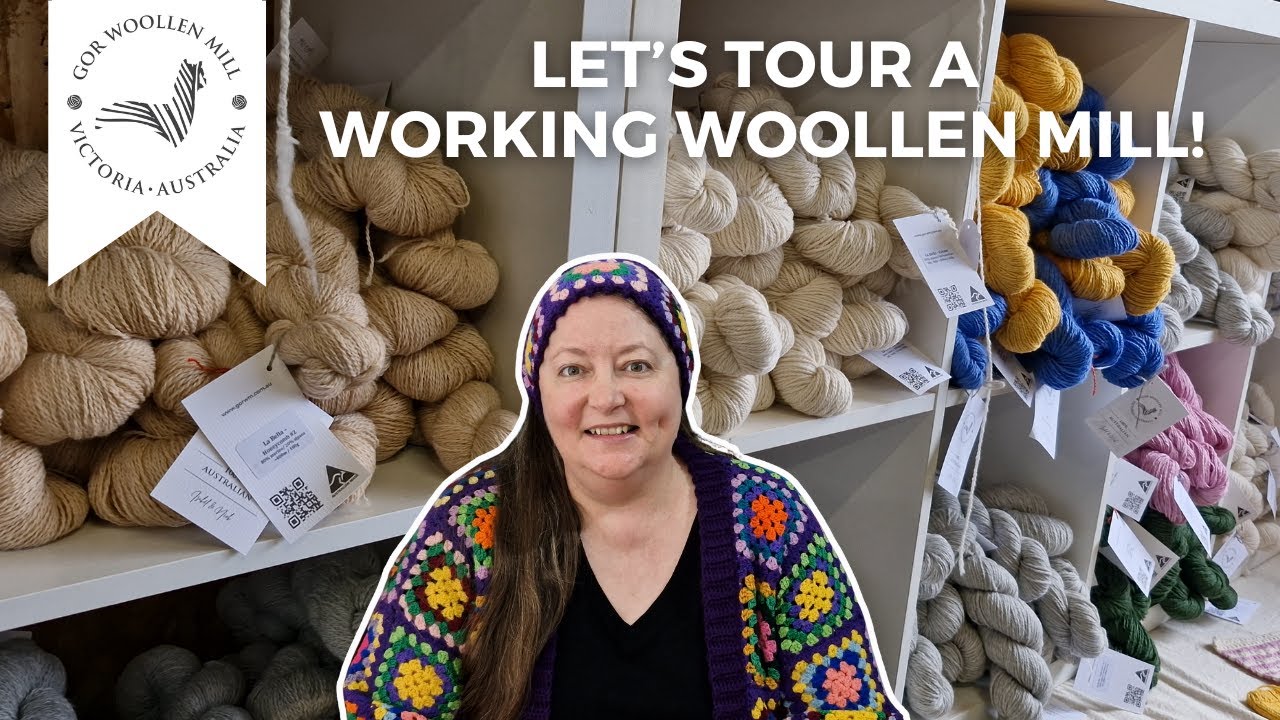 Yarn Haul & tour of active Woollen Mill! 🧶🦙