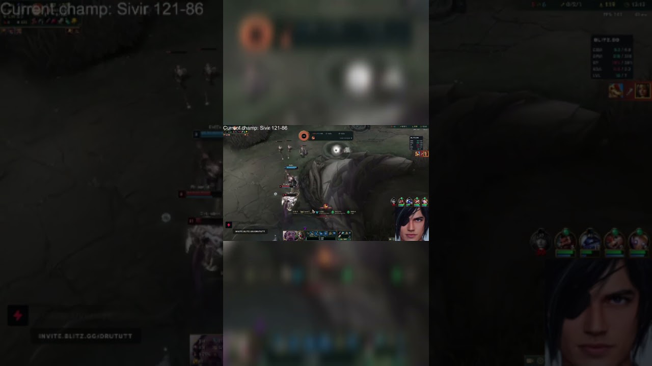 Sivir E didn't block Gnar's R