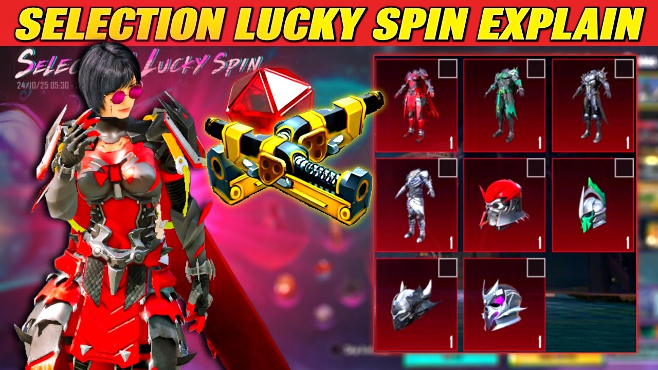 Important For Selection Lucky Spin | Selection Lucky Spin Crate Opening | Explain