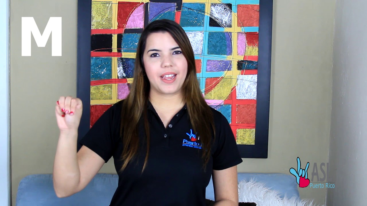 CLASE DE SEÑAS GRATIS!!!!! Primera Clase : El Abecedario (ASL Puerto Rico)
