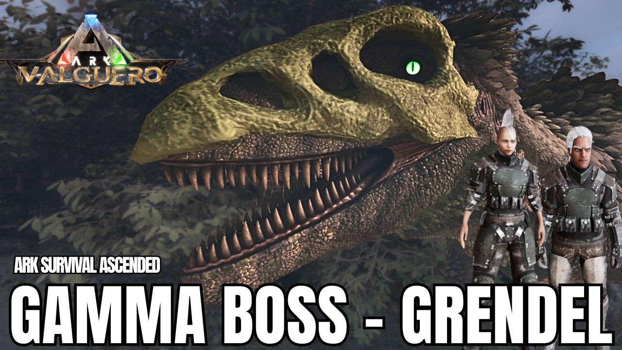 ARK : VALGUERO GAMMA BOSS Grendel Chaotic fun! [ep16] #arksurvivalascended #bossfight