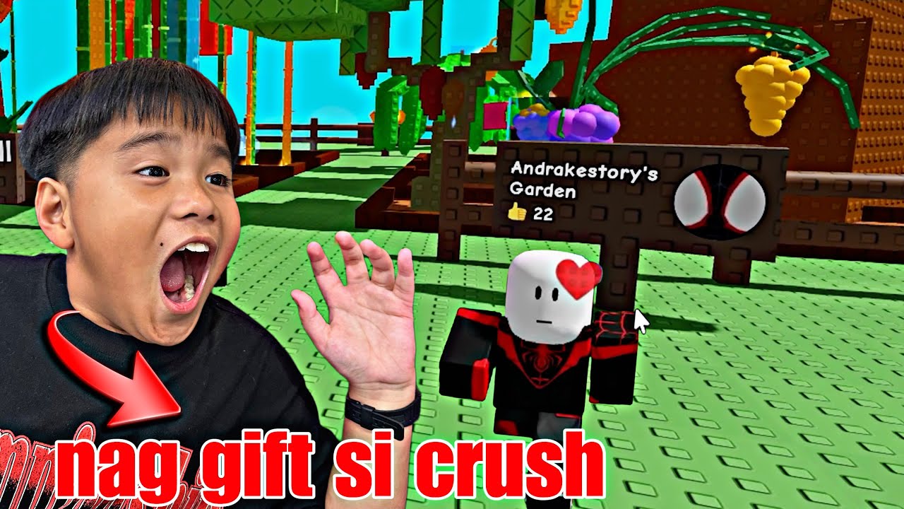 GROW A GARDEN TOUR (MAY NAG GIFT AGAD) | Andrake Story Gaming