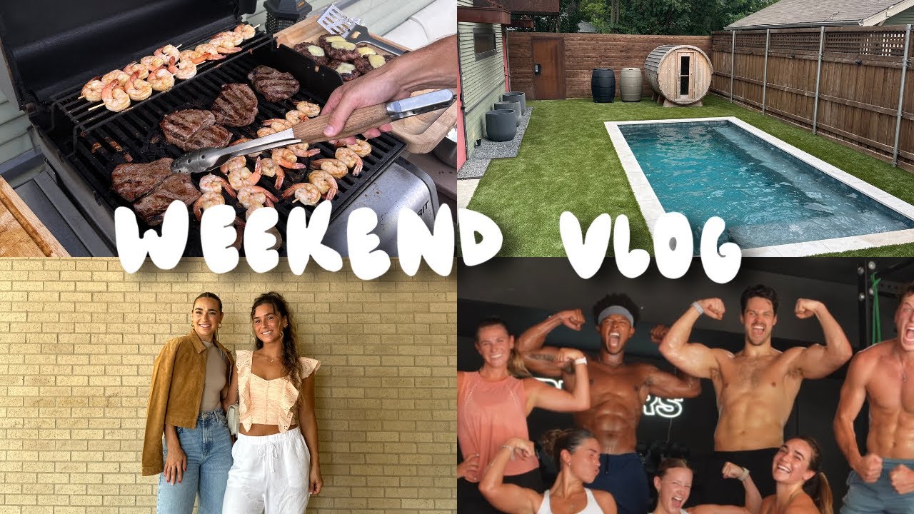 A BUSY BUSY WEEKEND | nikki comes to town, tx summer nights, hyrox workouts!!!