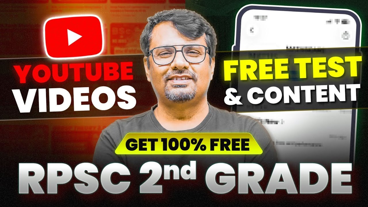 RPSC 2nd Grade भर्ती  | Free Preparation Kit | Youtube Videos & Free Content By GP Sir