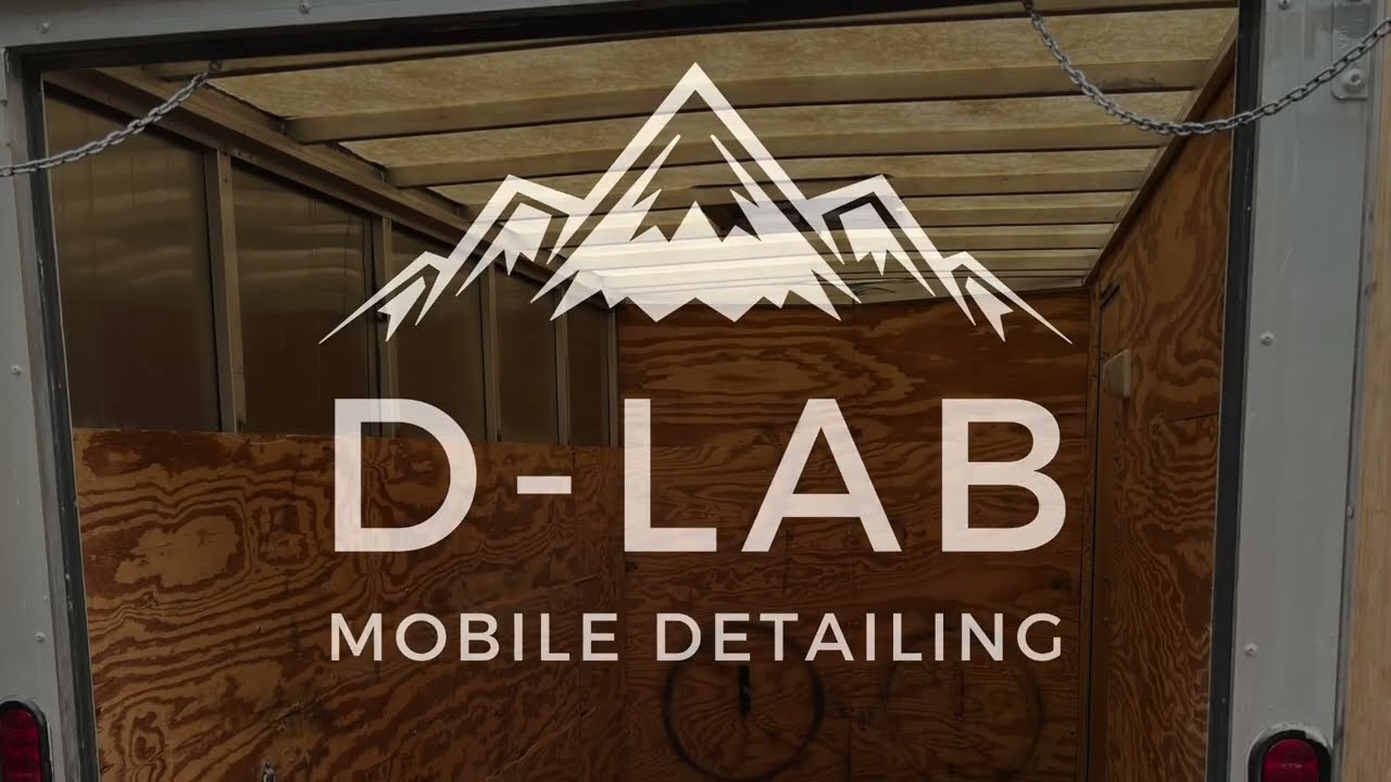 Mobile Detailing Trailer Build - D-LAB Mobile Detailing - Kelowna, BC
