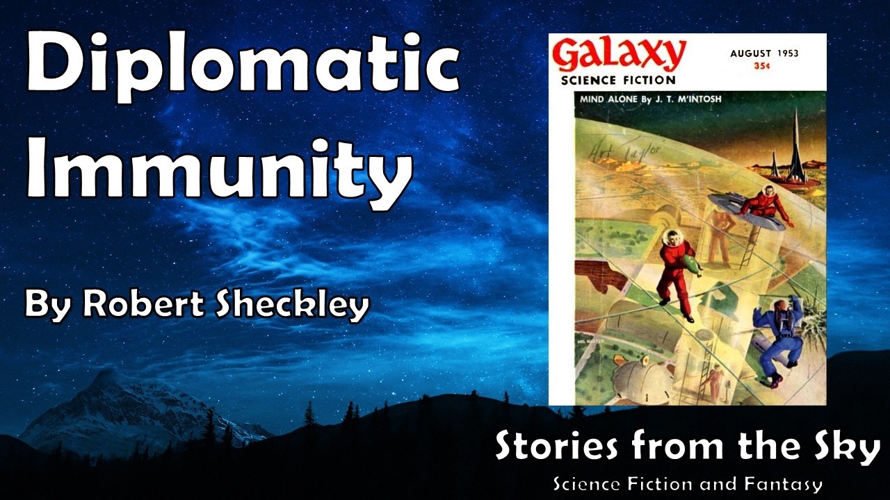 PUZZLING Sci-Fi Read Along: Diplomatic Immunity - Robert Sheckley | Bedtime for Adults