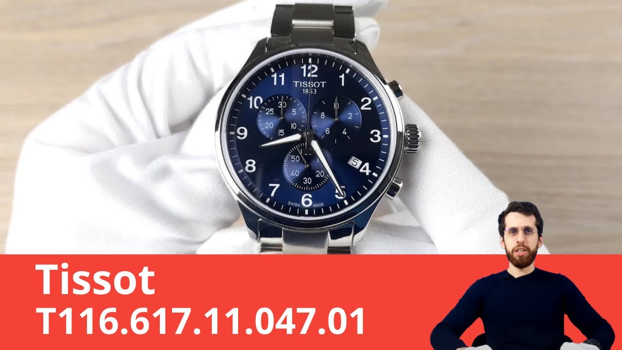 Крупный спортивный хронограф на каждый день / Tissot T116.617.11.047.01