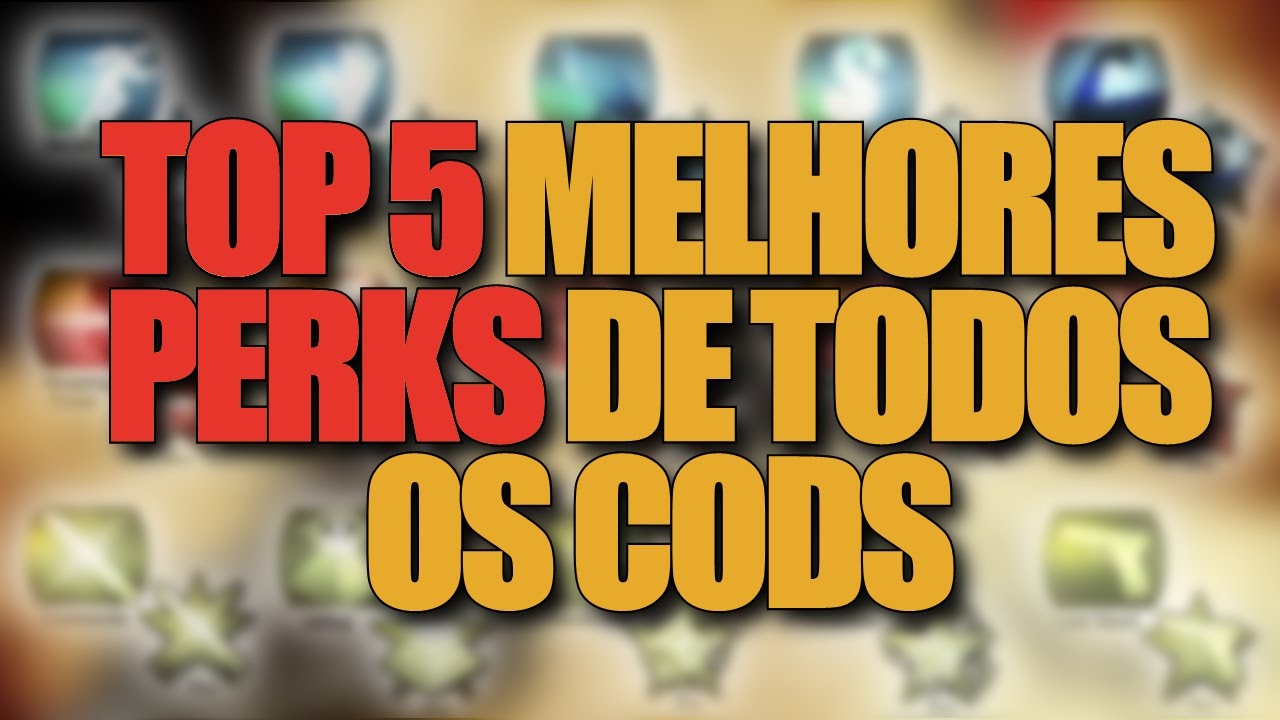 TOP 5 melhores PERKS de Multiplayer da história dos CODs