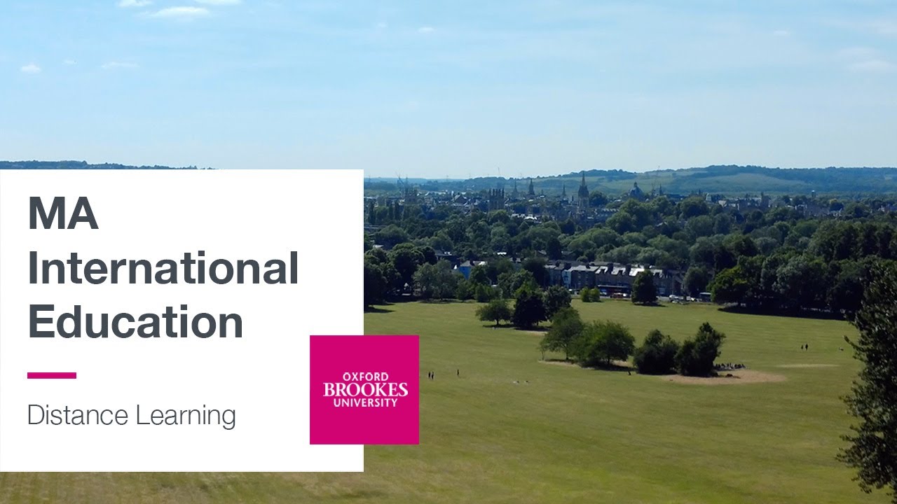 MA International Education | Oxford Brookes University