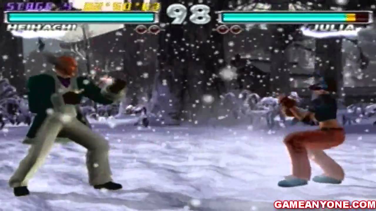 Tekken Tag Tournament - [1-on-1 Mode - HD] - Heihachi Playthrough