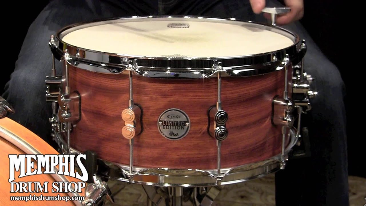 Pacific PDP 14x6.5 Limited Edition Bubinga/Maple Snare Drum