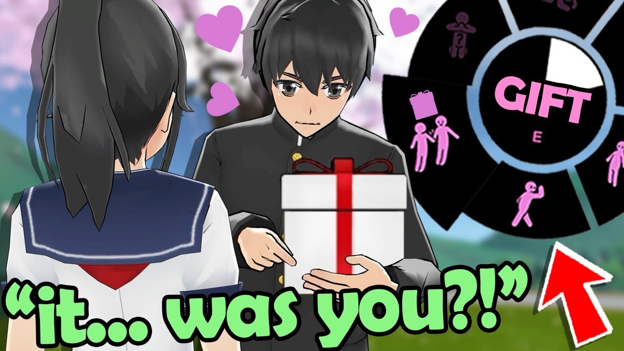 CONFESSING to SENPAI!? the PACIFIST ENDING... Give GIFTS to WIN SENPAI! (Yandere Simulator Update)