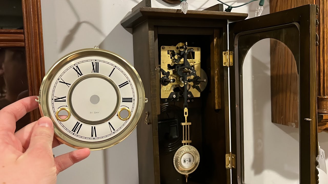 In-depth look at a Kassel 31 day Wall Clock