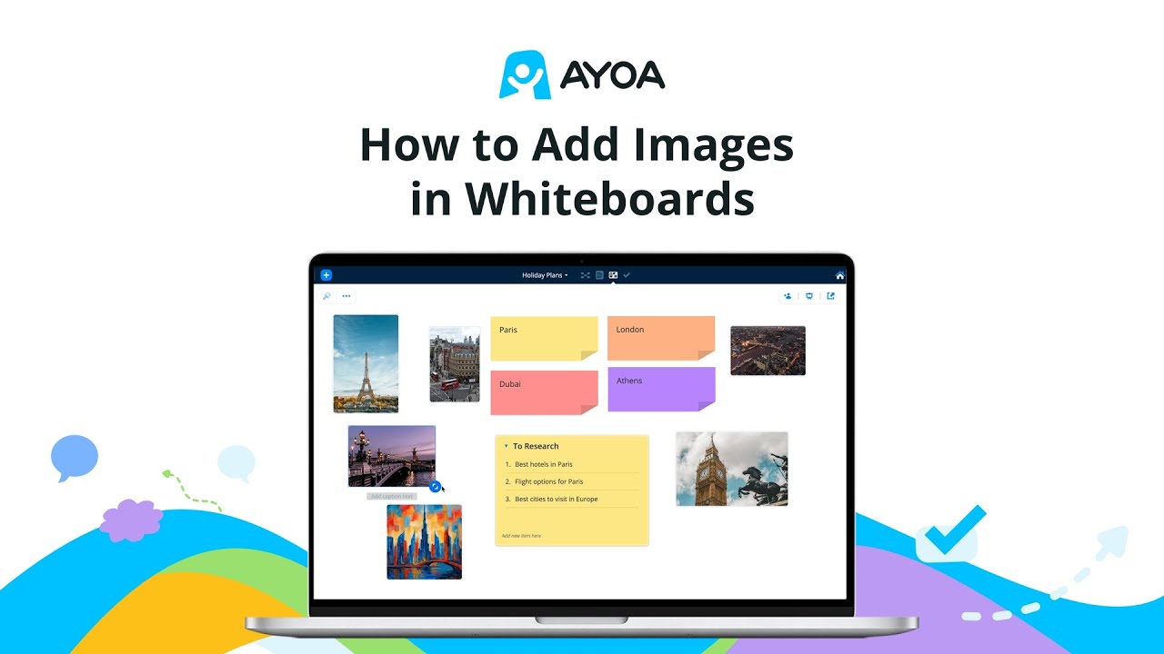 How to Add Images in Whiteboards