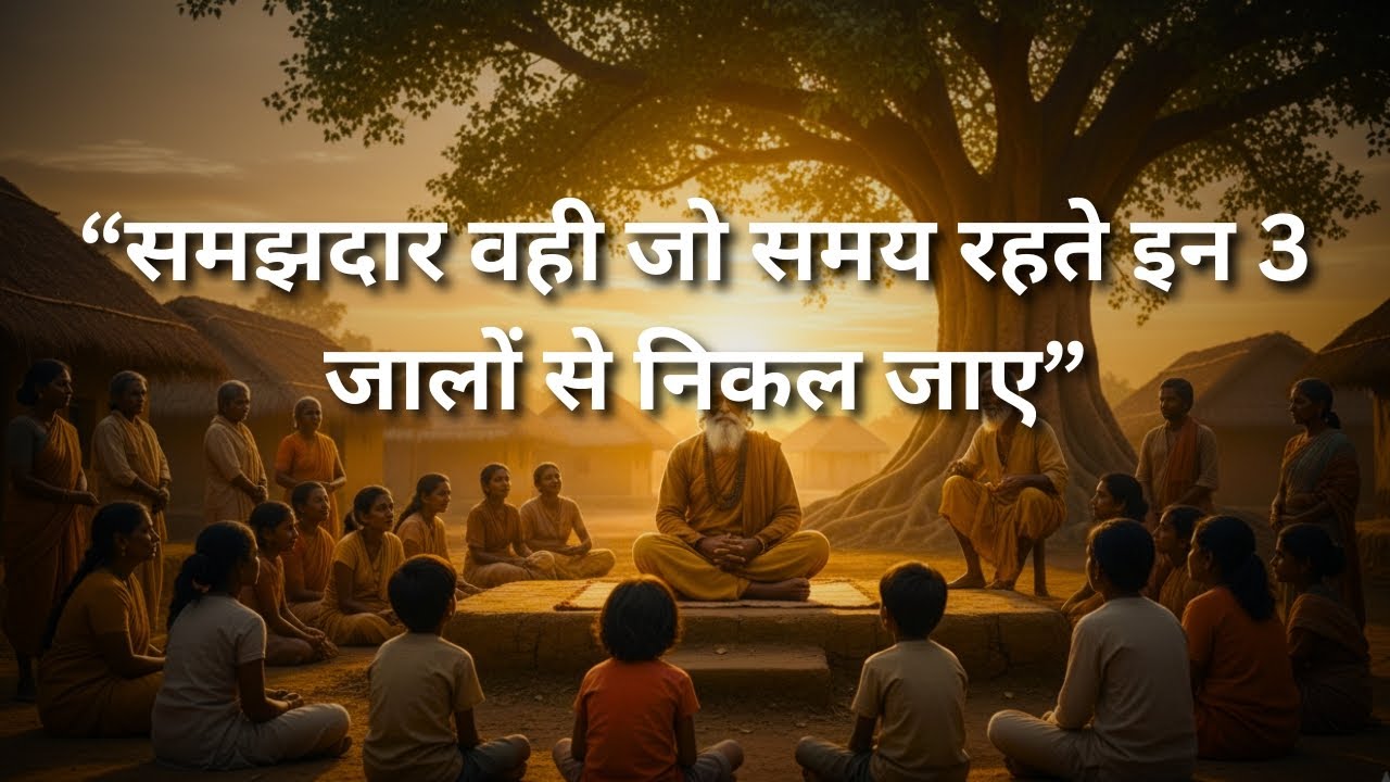 “समझदार वही जो समय रहते इन 3 जालों से निकल जाए” l 