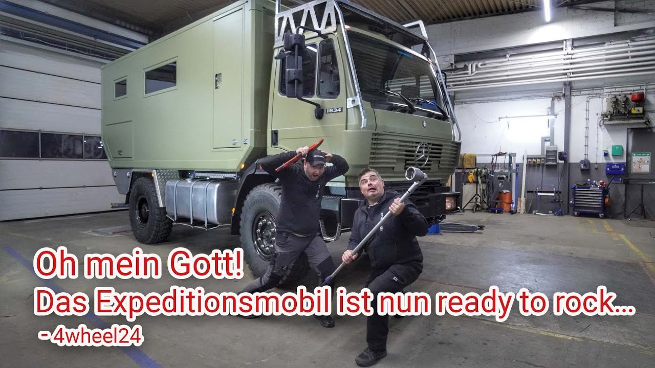 Oh mein Gott! Das Expeditionsmobil ist nun ready to rock… by 4wheel24
