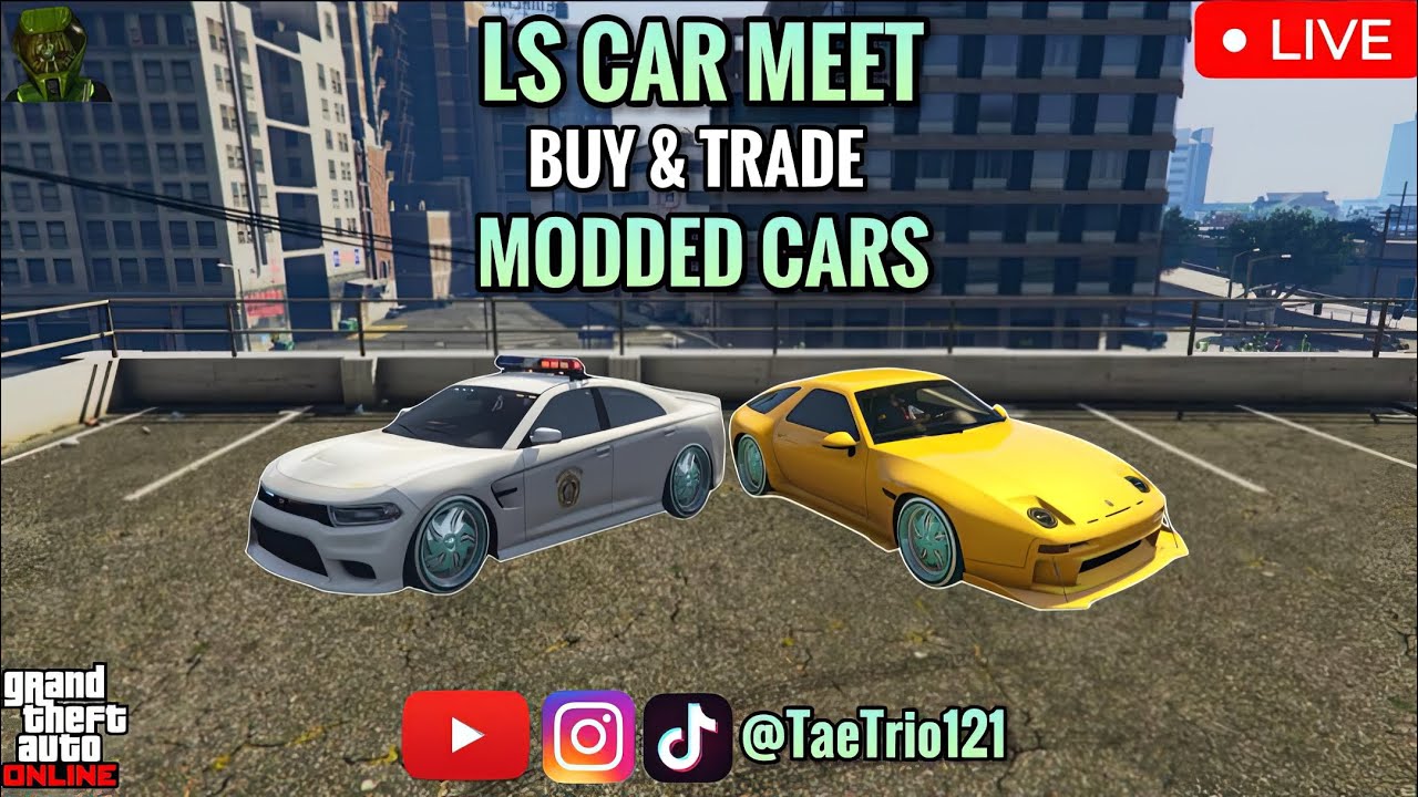 OTHER GAMES + GTA5 ONLINE - TRADING MODDED CARS LS CAR MEET *PS5* JOIN UP + NEW MANSION DLC UPDATE‼️