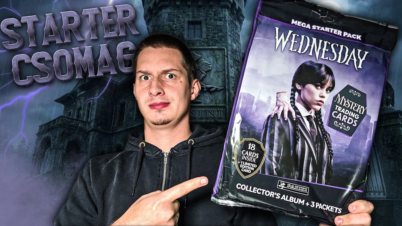 Panini Wednesday Mystery K&aacute;rtya | Mega Starterpack Bont&aacute;s
