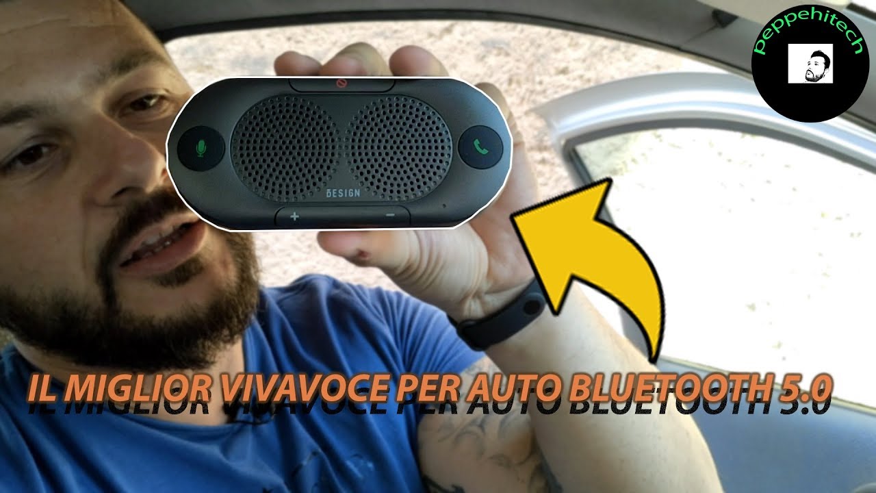 il miglior vivavoce economico per auto mai provato (con mio padre 😄)... Besign BK06