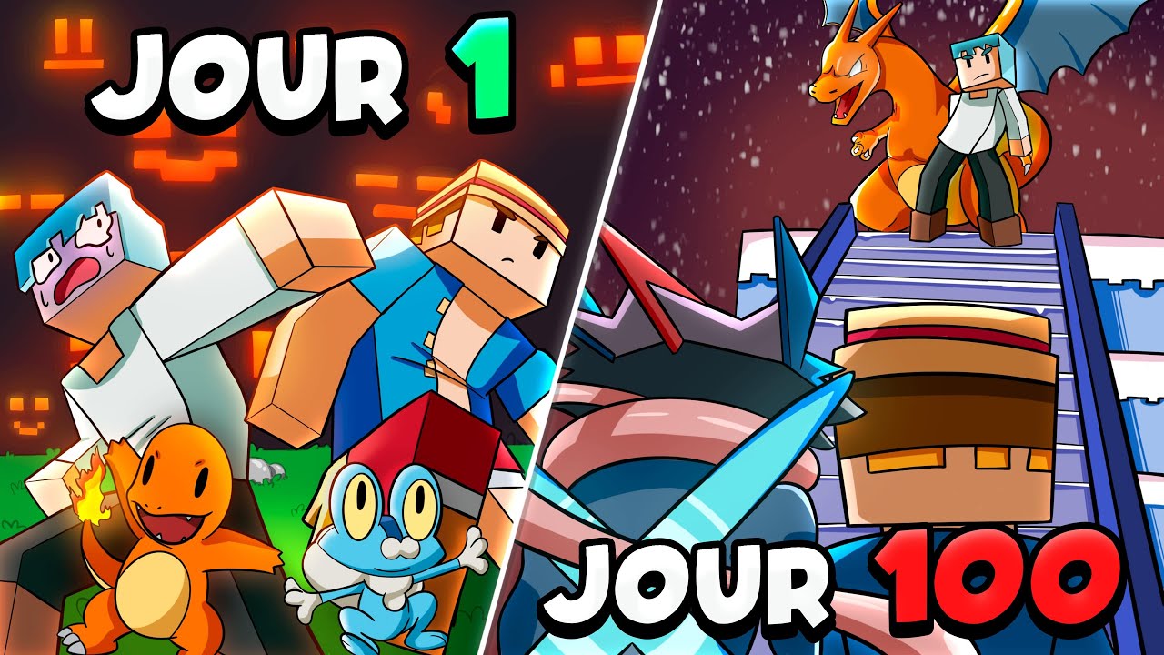 SURVIVRE 100 JOURS sur COBBLEMON... Voici ce qu'il s'est pass&eacute;