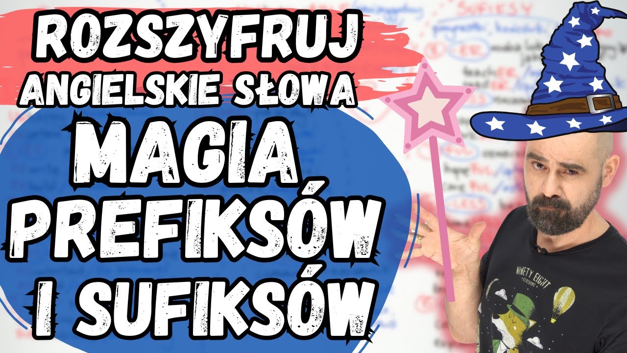 ROZSZYFRUJ angielskie słowa. Magia PREFIKSÓW I SUFIKSÓW | ROCK YOUR ENGLISH odc. 268