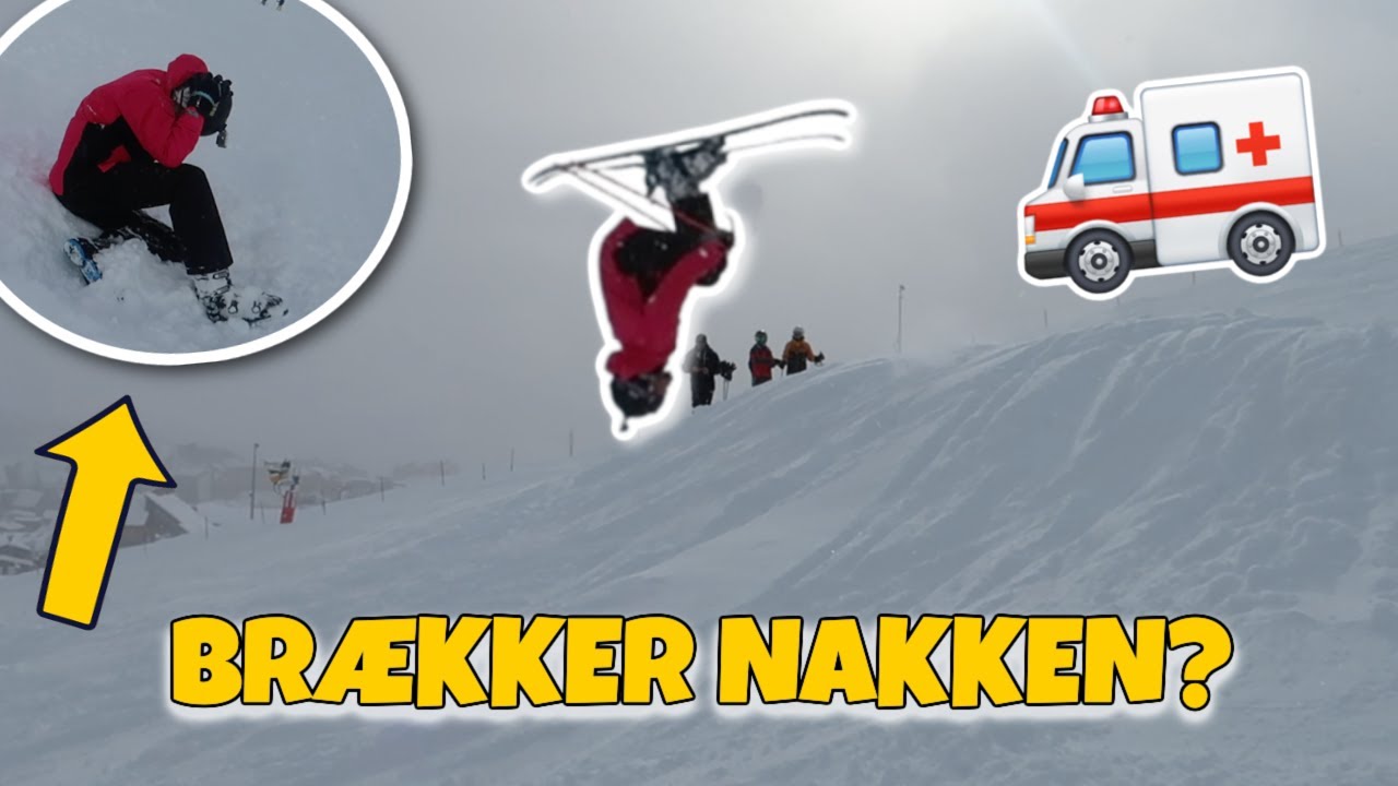 Kommer ALVORLIGT til skade på skiferie..