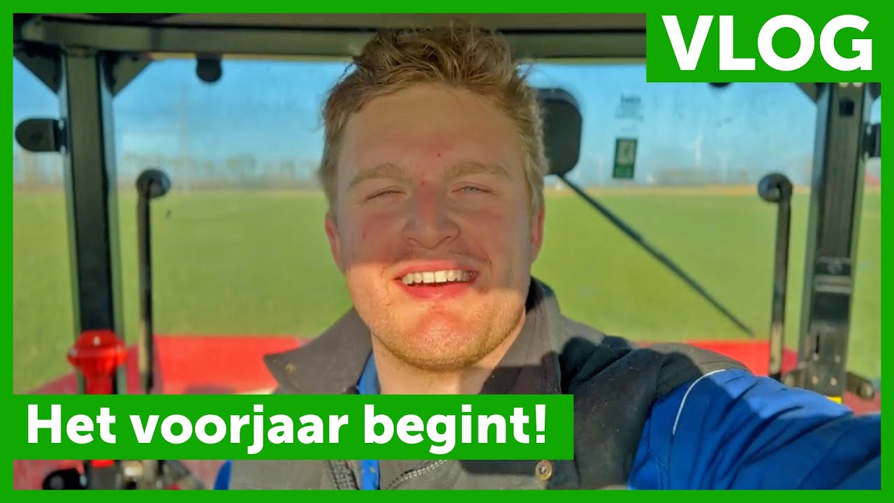 Het voorjaar begint! - Robin's vlog #16 - Vloggende jonge boeren