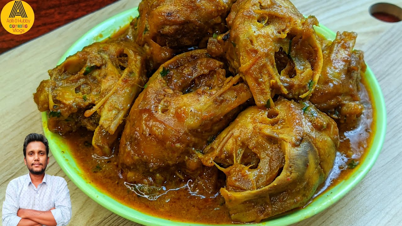 Tribal Style Chicken Head Curry Recipe | Aadiwasi Chicken Head Curry | Chicken Head Recipe