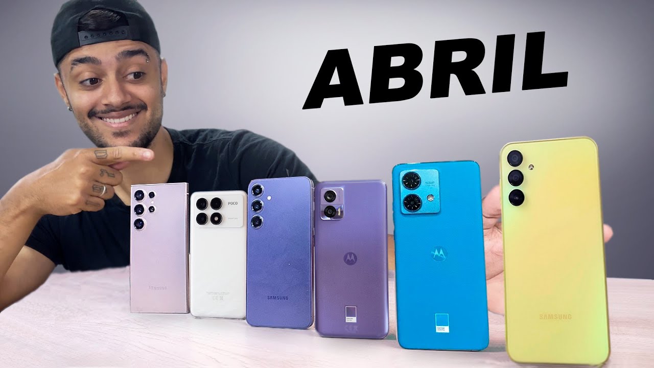 QUAL CELULAR COMPRAR em ABRIL de 2025?