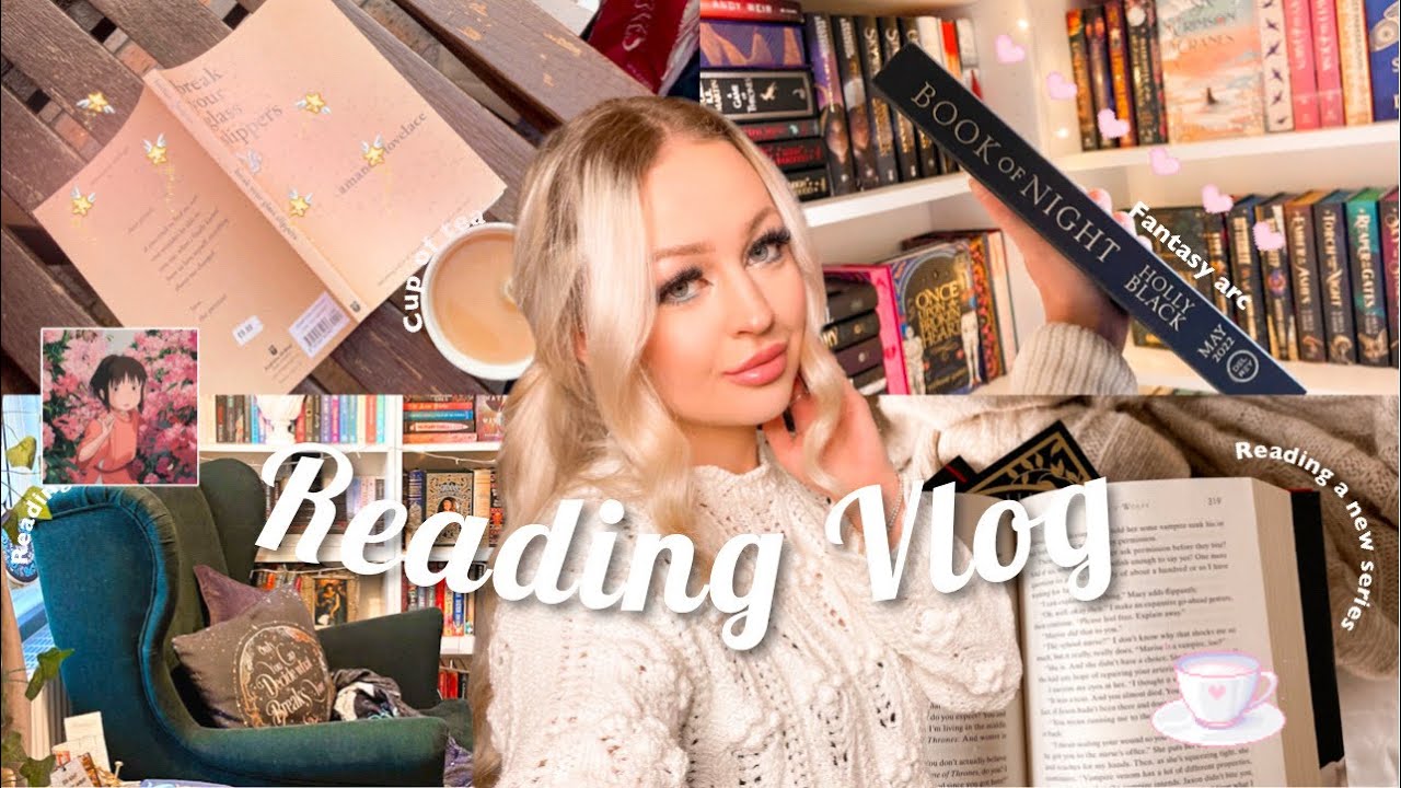 🧸 reading vlog // i read five books, lots of chaos + unboxings