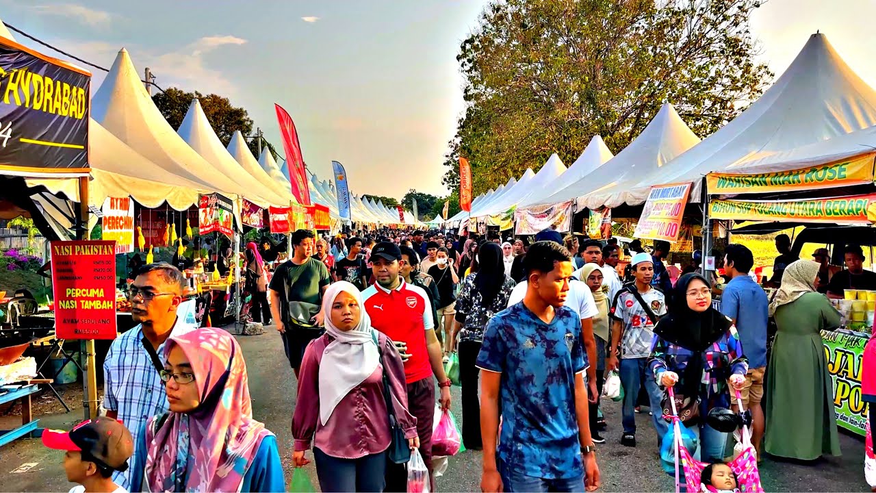Bazar Ramadan Terpanjang Di Sungai Petani KEDAH 2024 - Taman Ria | Malaysia Iftar Bazar Street Food