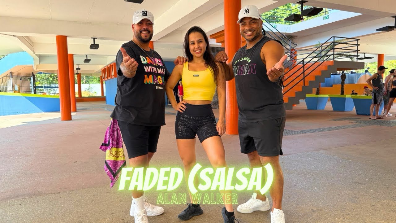 FADED ( Salsa Remix ) - Alan Walker | Dance Brasil | Zumba( Choreography )