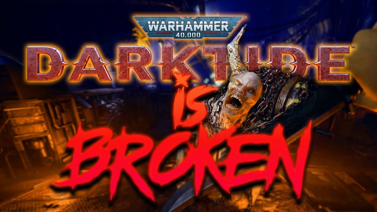 You AREN'T Crazy. Darktide is Broken.