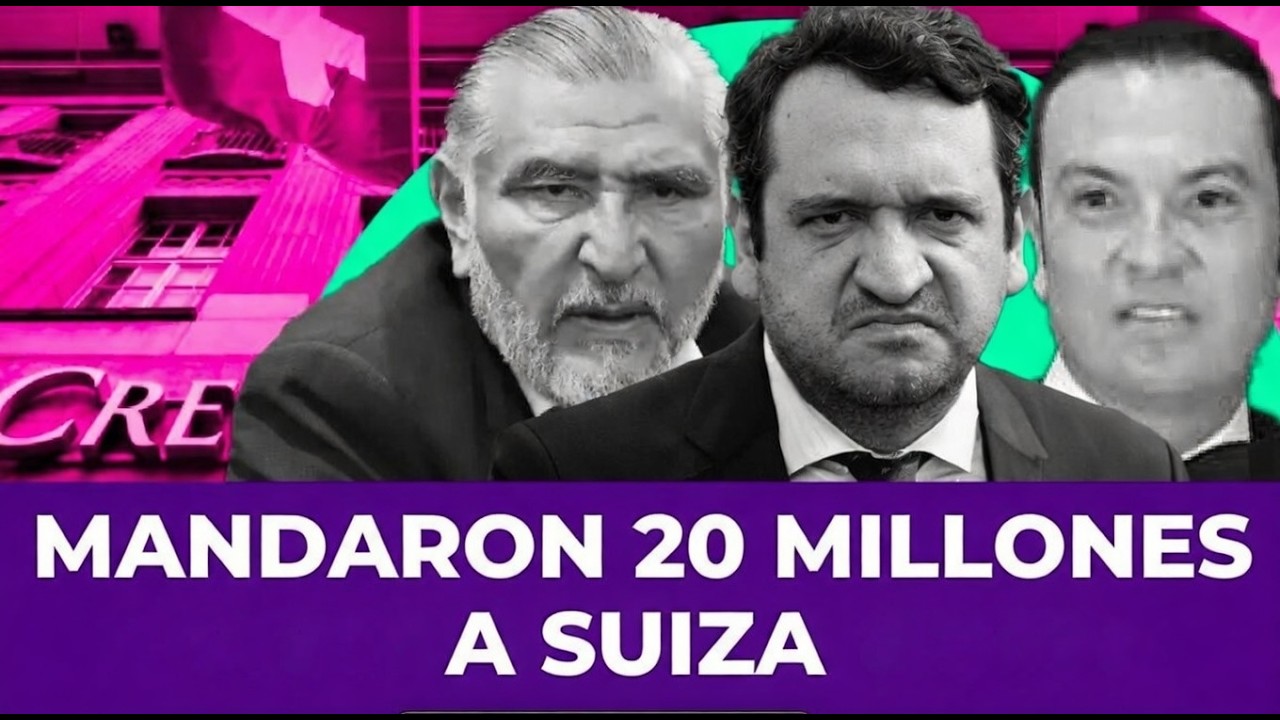 ¡DE PALENQUE A SUIZA! Descubren millonaria transferencia de Andy López Beltrán y su amigo
