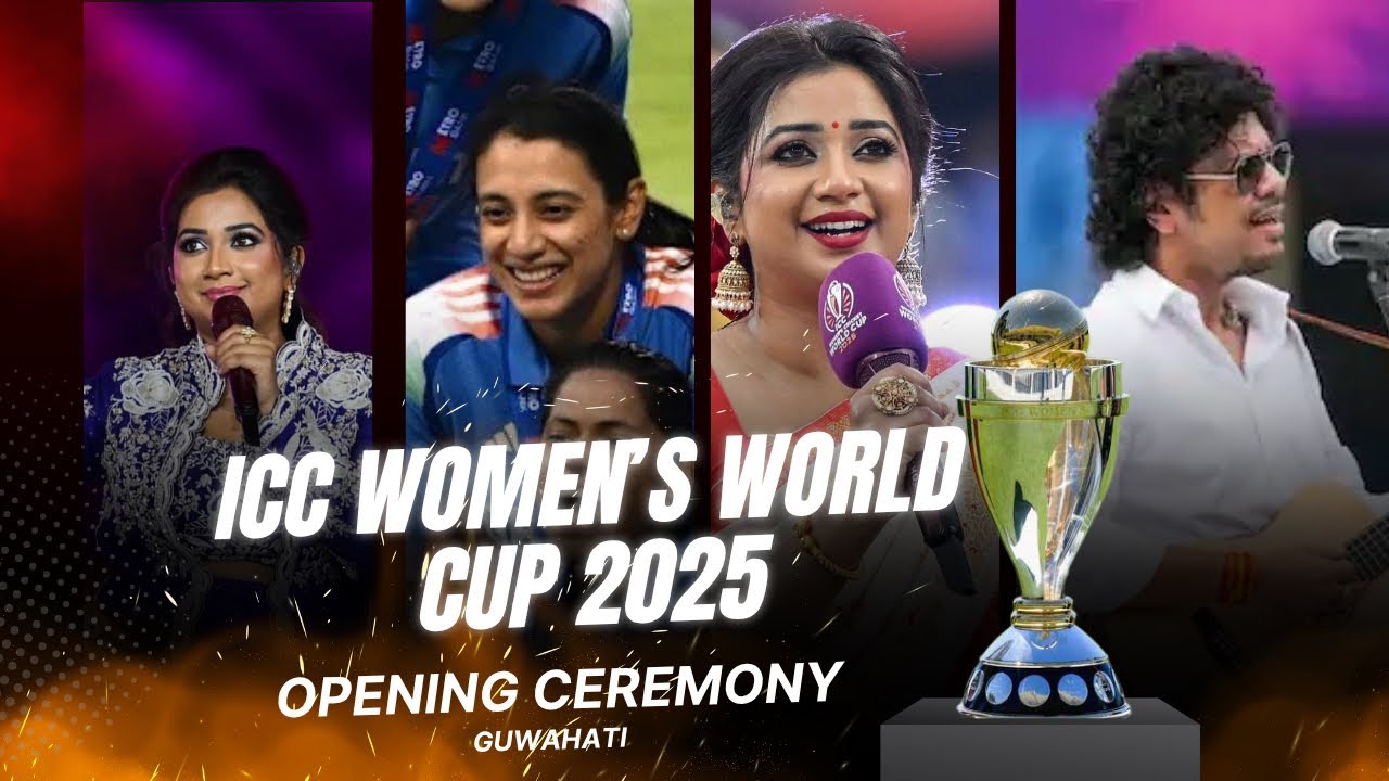 ✨🏏 ICC Women’s World Cup 2025 Opening Ceremony Highlights 🏏✨