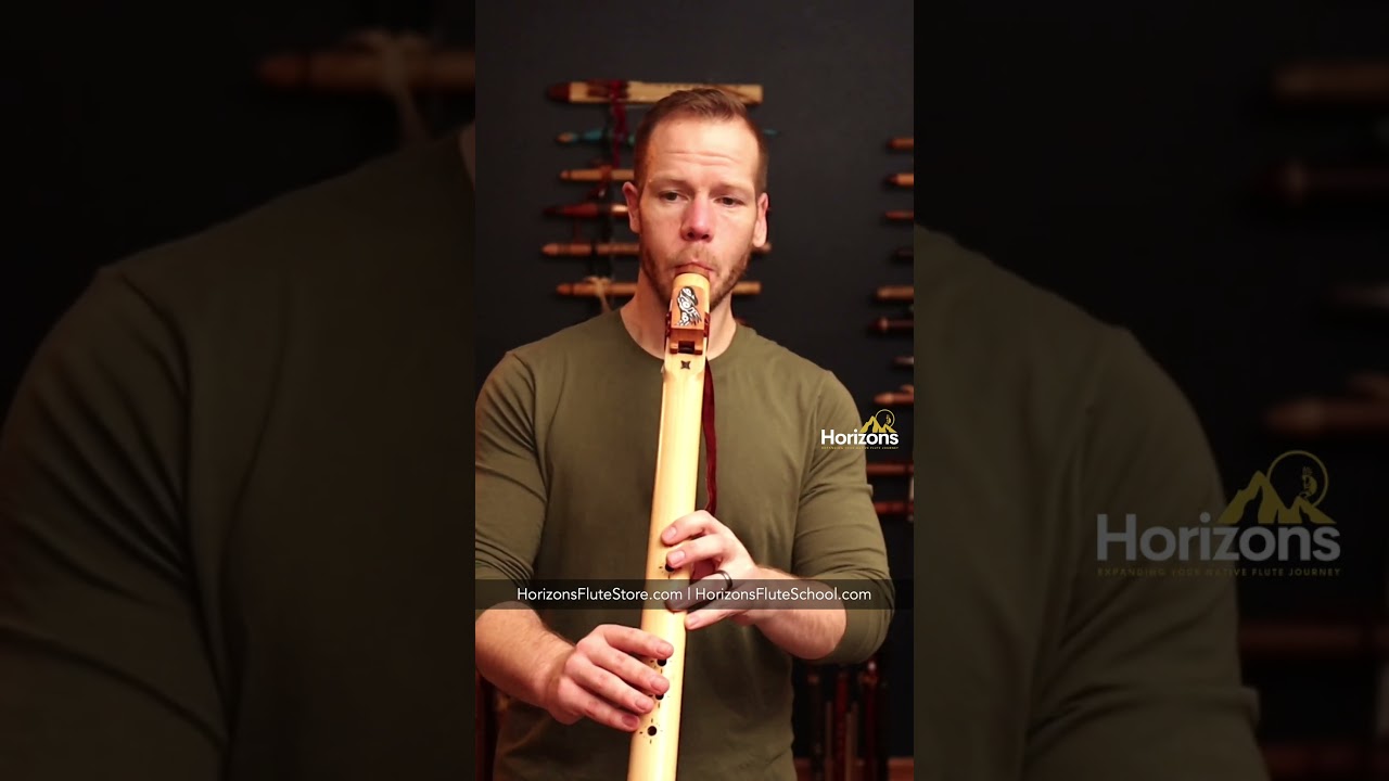 Genuine Softness with Cypress Native American Flute in Low A - 4 Wind Flutes by Brad Young