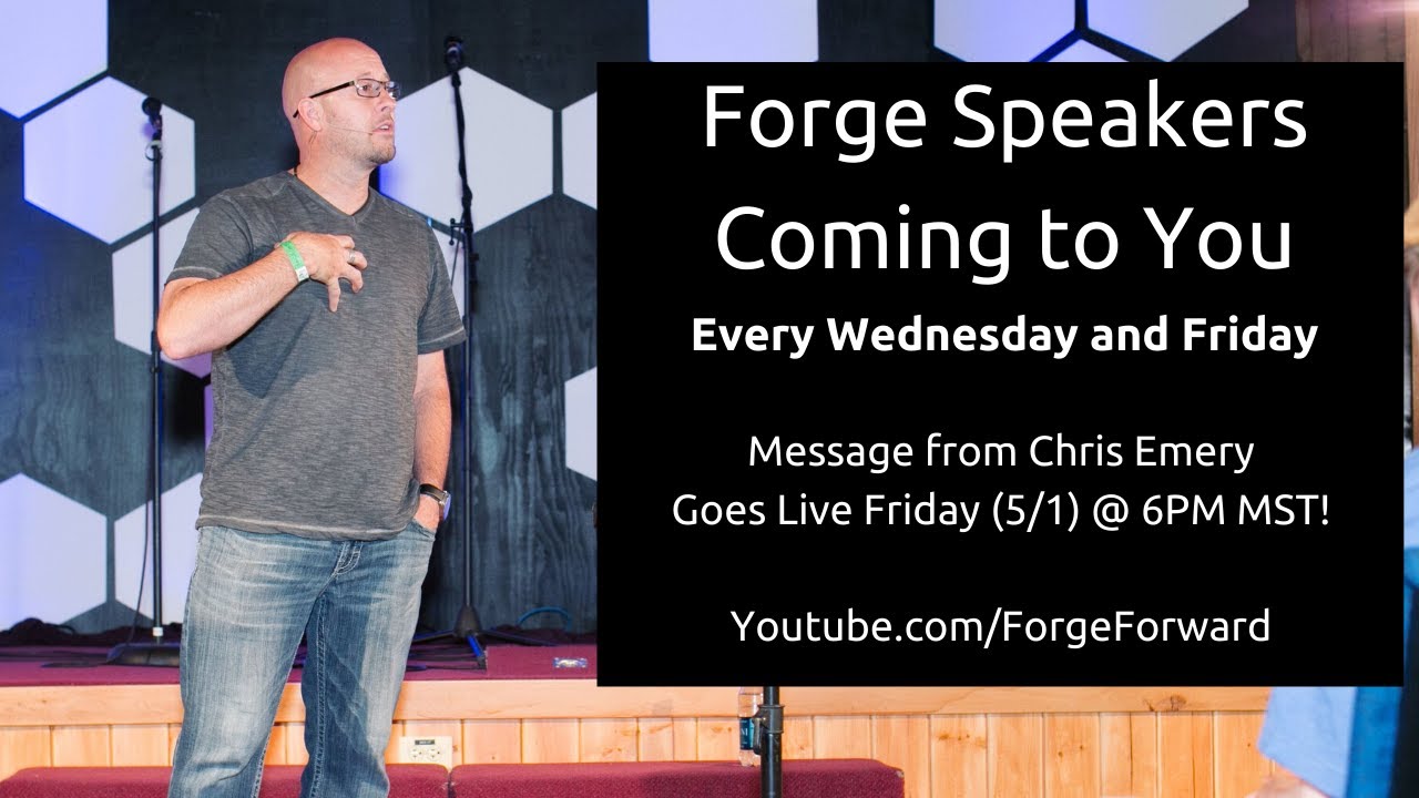 LIVE CHAT! How to Overcome Fear! With Forge Speaker Chris Emery