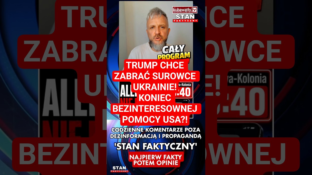 TRUMP: &bdquo;WEJDZIEMY DO UKRAINY I ZABIERZEMY WSZYSTKO!&rdquo; 😱 #Shorts