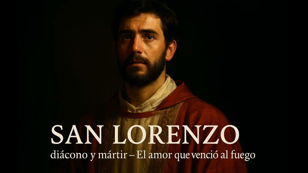 San Lorenzo, diacono y martir- el amor venció el fuego.