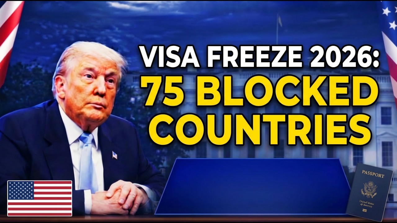 Visa Freeze 2026 75 Countries Blocked from Green Cards