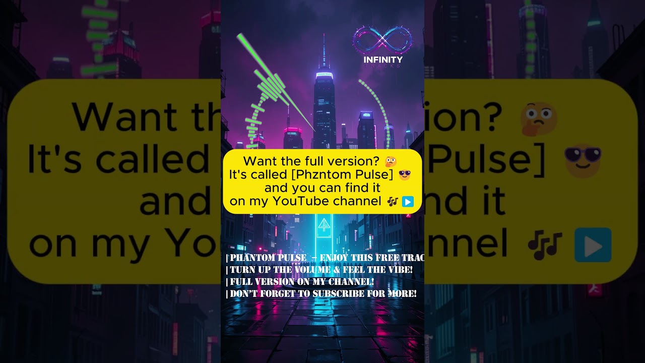 💀 Phantom Pulse | Dark Synthwave Instrumental ⚡🕶️  #freemusicforcreators