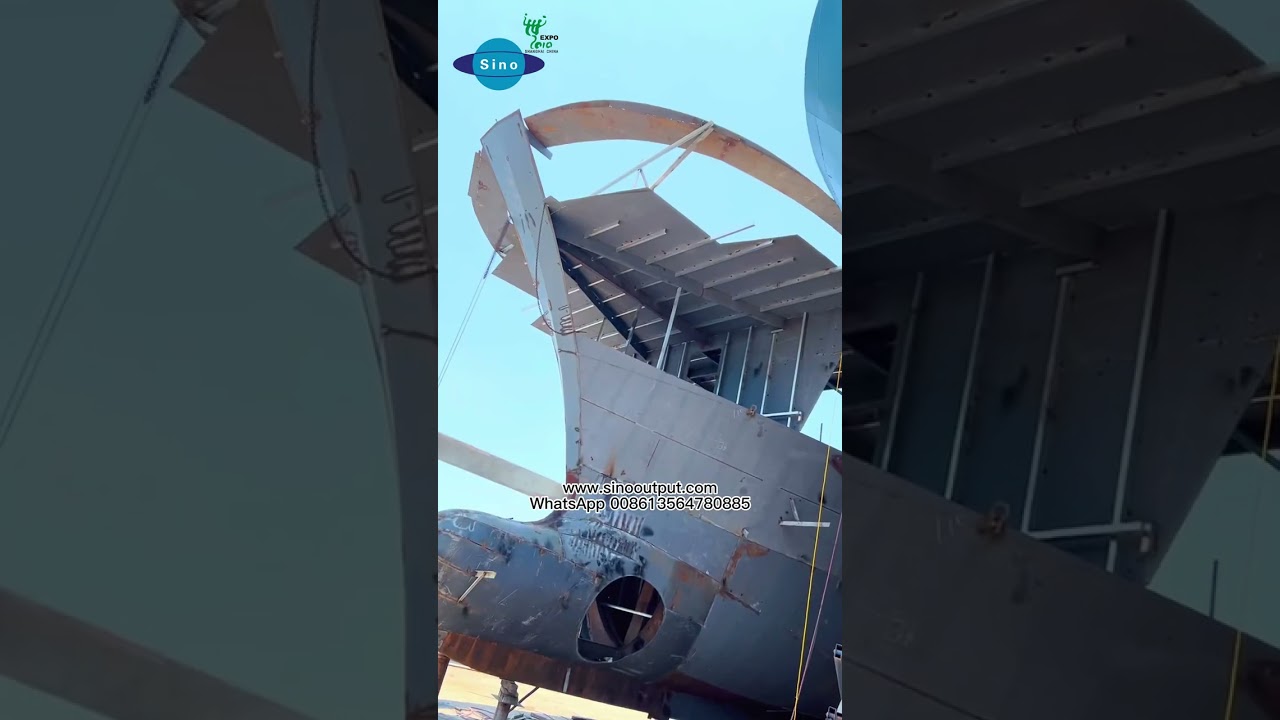 The 36.8m fishing boat is under construction