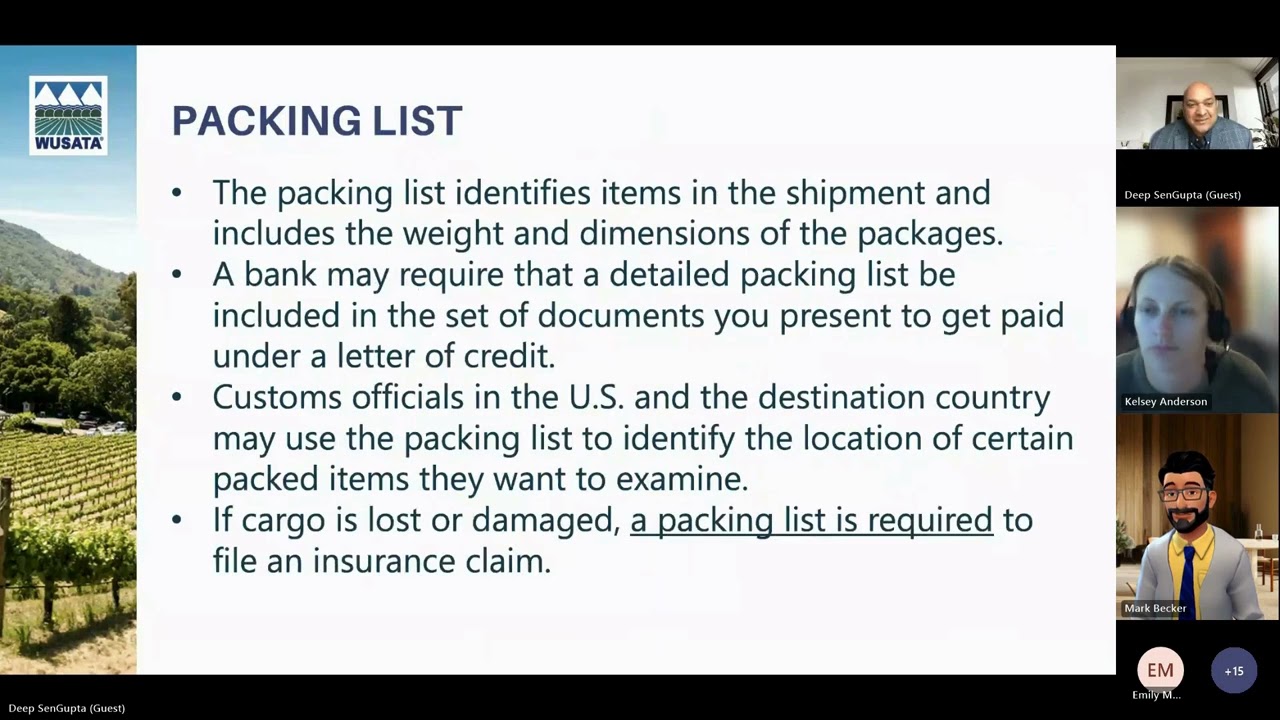 DSG Global Import Export Documentation