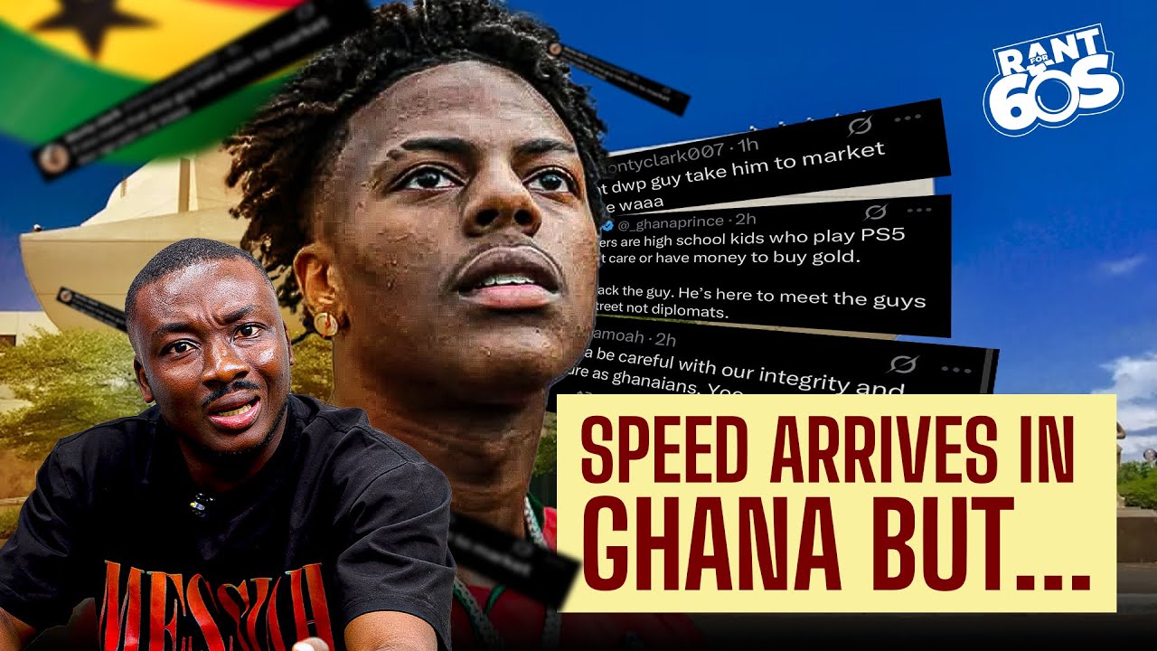 IShowSpeed arrives in Ghana, but the streets and netizens are angry !