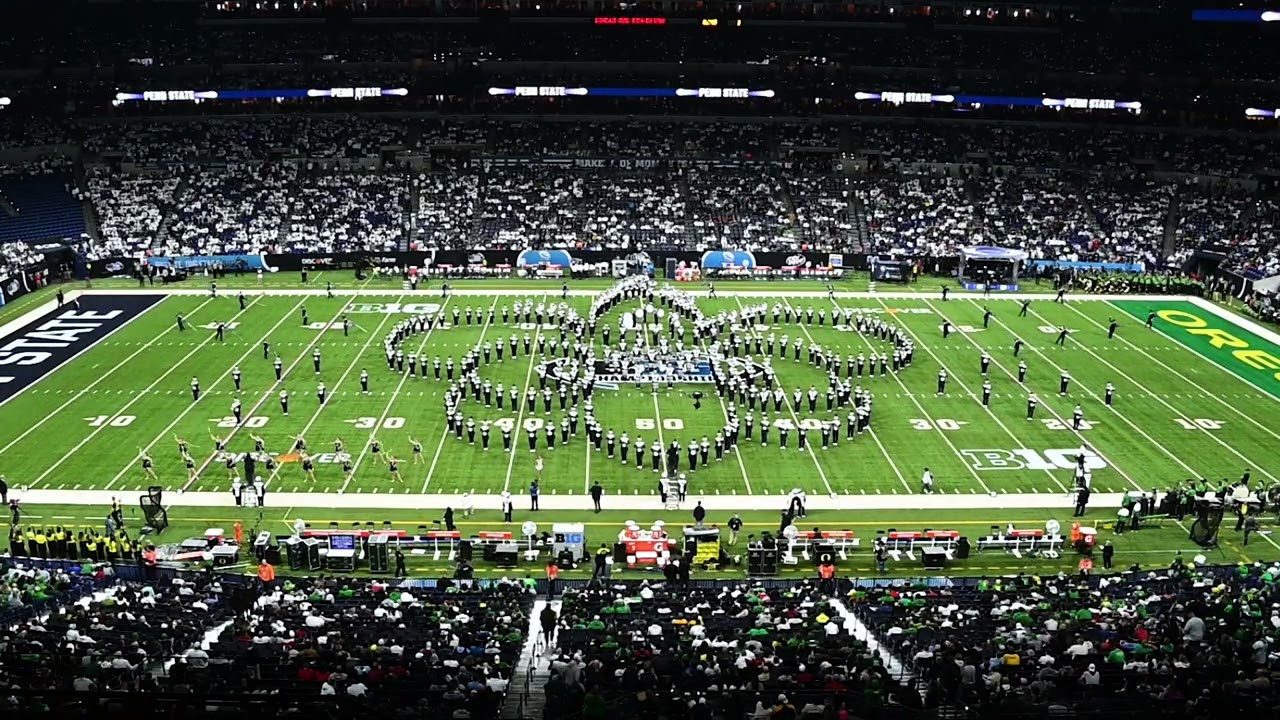 Big 10 Championship Halftime Performance