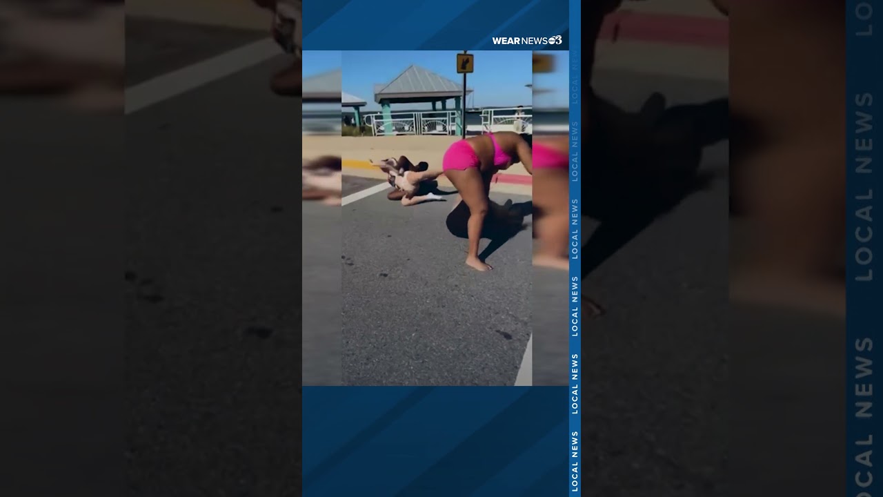 Two women charged for Pensacola Beach parking lot fight captured in viral Facebook video
