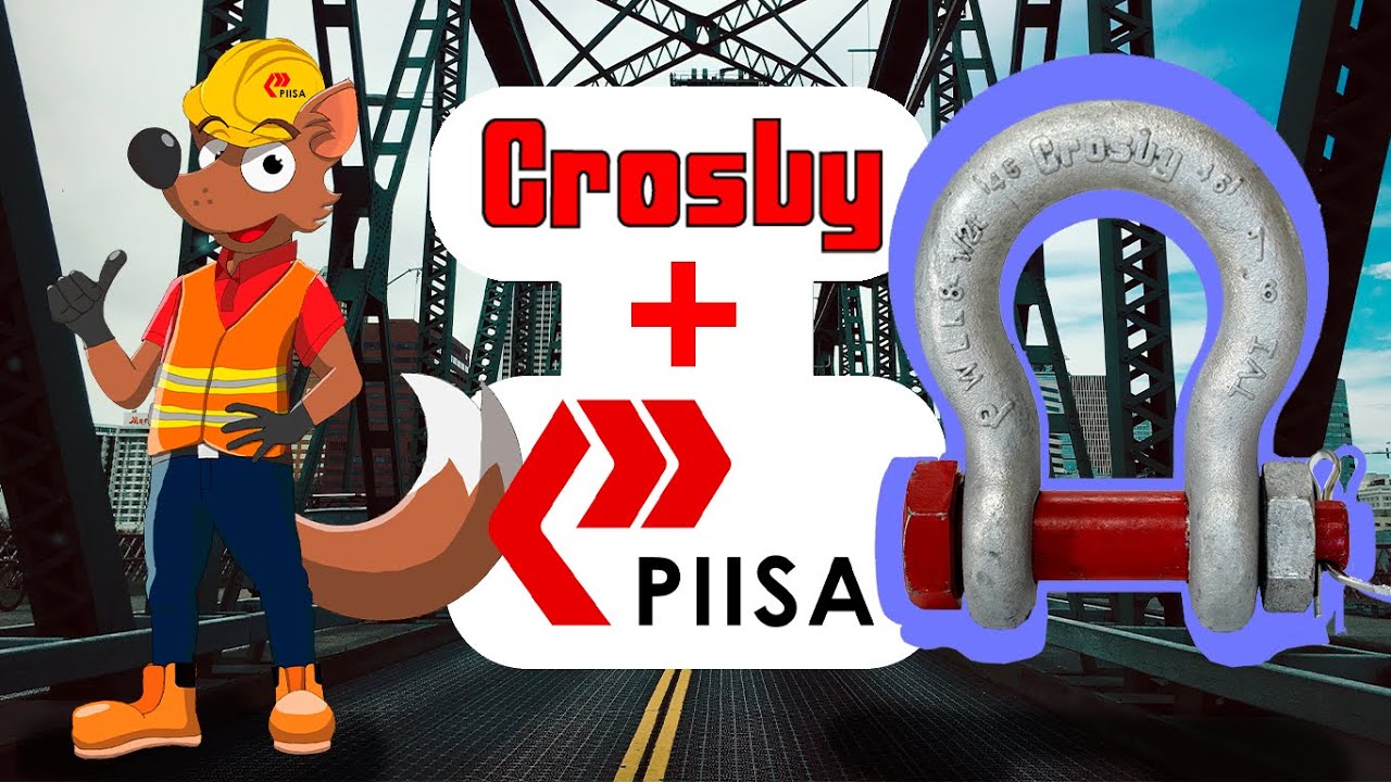 GRILLETE CROSBY - Sus Partes y Qué Significan Sus Letras y Números.