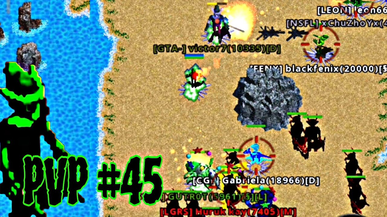 Forgotten Tales MMORPG| Norbertus 16k lvl 🇵🇱 mage and my allies killing enemies PVP #45⚔️🔥
